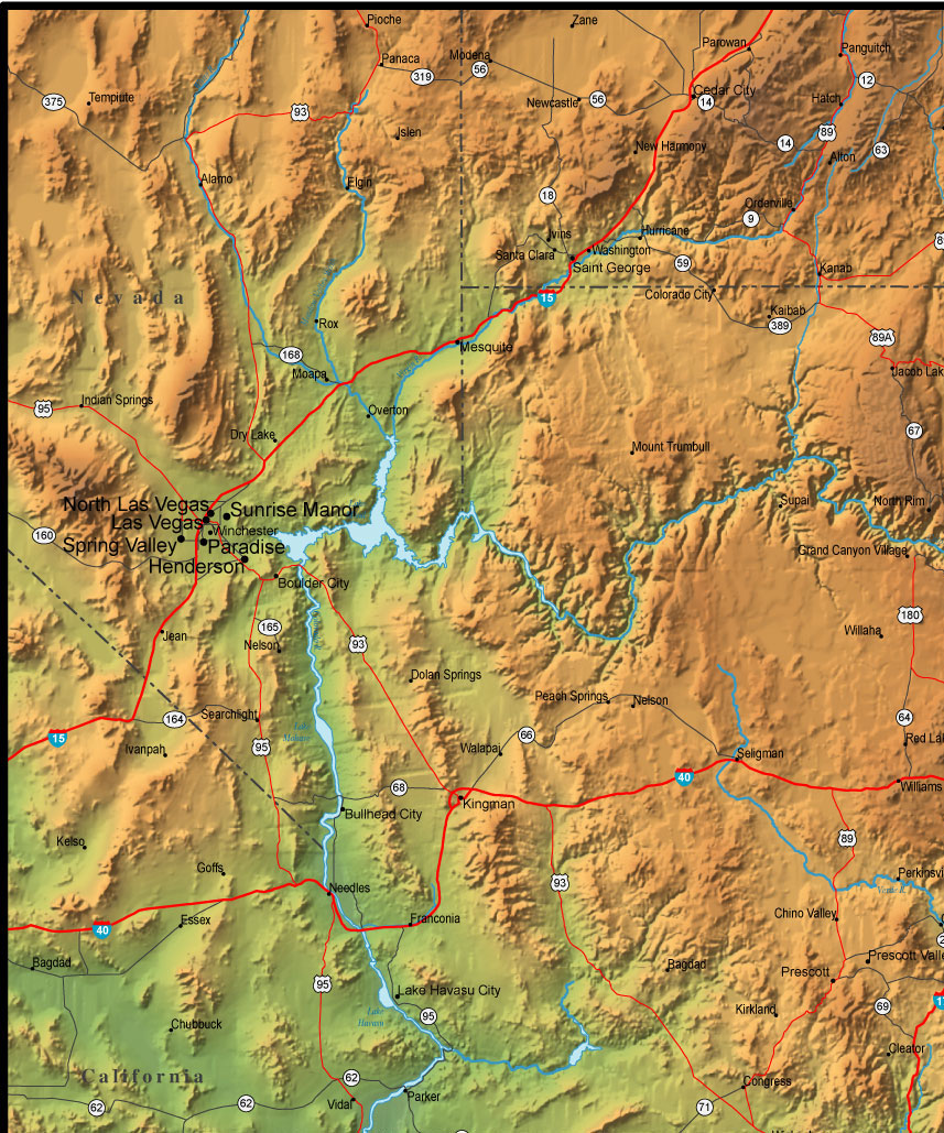 Map Arizona
